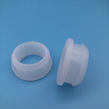Kit de ojales, 10 piezas/juego de tapones de orificios de ojal de goma de silicona a presión de 2 mm a 30 mm for proteger el cableado de cables, negro, blanco, gris y transparente (color: gris, tama