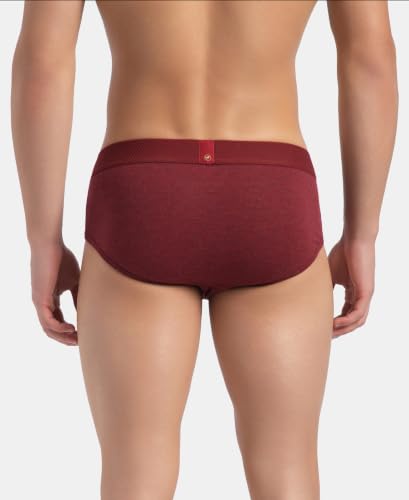 Image of Jockey LM05 Men Bamboo Cotton Elastane Stretch Breathable Mesh Brief with StayDry Treatment