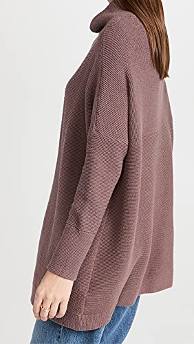 Free People Women's Ottoman Slouchy Stretch Tunic, Taupe, Brown, M #TOP3