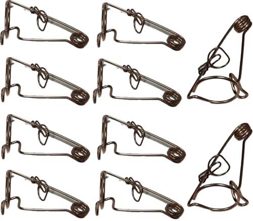 10 Stück Drahtfalle Bayrische Form Mausefalle Falle Schlagfalle ca.17 cm Nagerfalle Falle Fallen Mäusefalle Mäusefallen Mausfallen Mausfalle