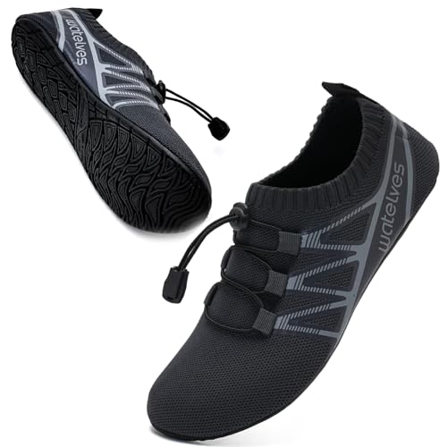 Image of WateLves Barefoot Water Shoes for Women Men Travel Slippers Socks House Shoes Quick-Dry Aqua Socks for Beach Swim Pilates Yoga Dancing Camping Must Haves