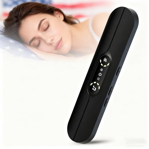 PMNQY Under Pillow Speakers for Sleeping Bluetooth Bone Conduction Technology 3D White Noise Generator Volume Control & Sleep Timer