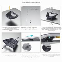 XLTTYWL® 8° Neigung Dachhalterung für Starlink Gen 3/4/4X (Aluminium) – Ansicht 5