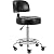 CoVibrant Lockable Stool with Back and Foot Rest Ergonomic Rolling Hydraulic Adjustable Stool for Doctor Esthetician Artist Home Small Office Desk