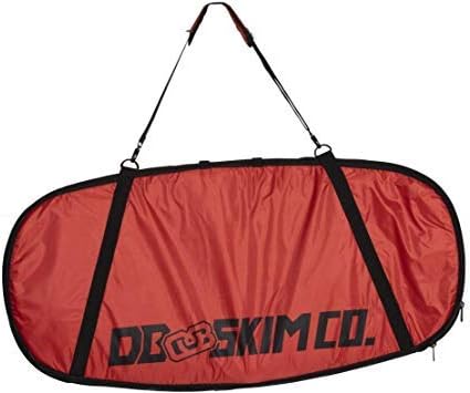 DB Skimboards Day Trip Skimboard Bag - Red, 46"x23", Skimboard Carrying Bag with Comfortable Shoulder Strap Durable Carrying Handle Internal Tie-Down Straps & Industrial Strength Zipper