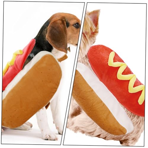 Disfraz para perro y gato Toddmomy talla L naranja miniatura 6