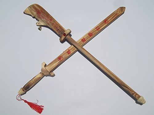 Toys Chinese-style Wooden Sword 2 Piece
