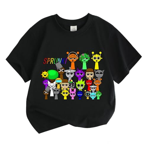 �L�b�Y t�V���c �q���� ���� �ĕ� �L�����N�^�[ sprunki �X�v�����L�[ ���킢�� �N���[�l�b�N �R�b�g�� �J�W���A�� �J���t�� �j�̎q ���̎q �_�炩�� �ʋC�� ������� �p�W���} �g���[�i�[ (JP, �g��, 160, �u���b�N)