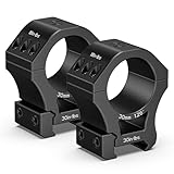 CVLIFE 30mm Scope Rings Mount - 7075 Aluminum High Profile Scope Mounts Rings Compatible with Picatinny Rails and More - 2 Pieces