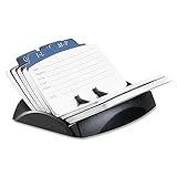 Rolodex ROL67060 Petite Open Tray Card File Holds 125 Cards of 2.25 x 4 Inches, Black (67060)