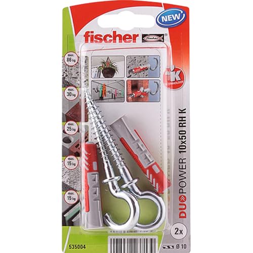 Fischer 535004 Blister Duopower, 10X50, Multicolor