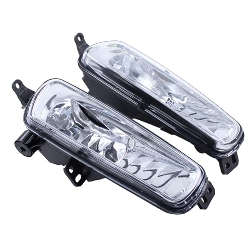 HouYeen Lot de 2 feux antibrouillard avant gauche et droit pour Fo-rd Focus MK3 Grand Cmax C Max MK2 Mondeo MK5 Transit MK8 Transit Custom Tourneo Custom...