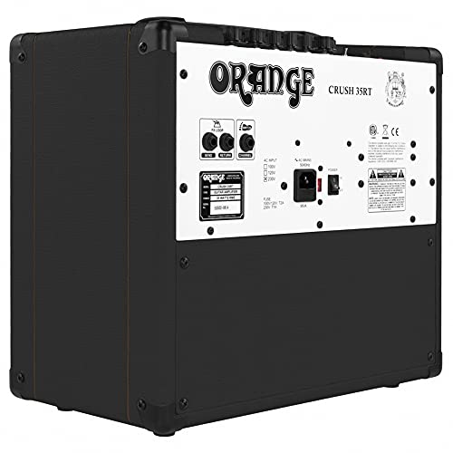 Orange Amplifiers Crush 35Rt 35W 1X10 Guitar Combo Amp Black #TOP6