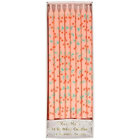 Meri Meri Charming Cherry Candles (Pack of 16) Cover