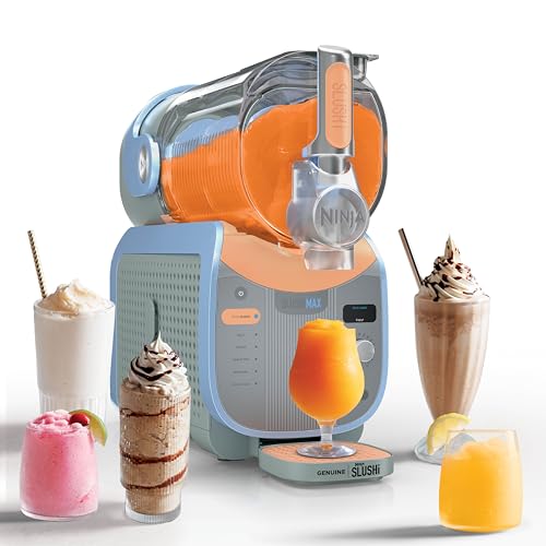 Image of Ninja SLUSHi Max XXL Smart Frozen Drink Maker | Top Performance & Smart Technology, Party-Size 150oz Capacity, No Ice Needed, 6 Programs, Ideal Temp & Texture up to 12 hours | Blue FS605SG