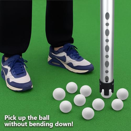 LOVACE Golf Ball Retriever, Aluminum Golf Ball Picker Upper Tube (Silver) by LOVACE - Used condition - Image 5
