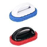 【Esponja reutilizable】 Fabricada con fibras especiales resistentes y de alta calidad para uso a largo plazo. Es fácil de limpiar con agua o detergente y no produce olores ni manchas. Es limpio e higiénico y se puede utilizar repetidamente. Bueno para uso en cocina y baño.