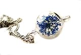 glaskugel blau garten Schmuck von Designerin Sandra Striffler