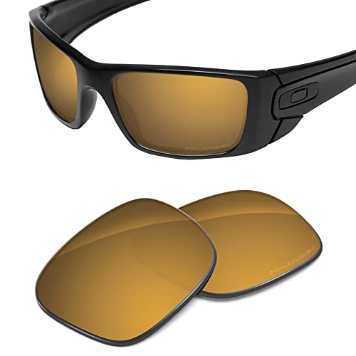 Image of Performance Replacement Lenses Compatible with Oakley Fuel Cell OO9096 Polarized, UV Protection, Anti-Scratch