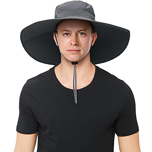 Der ideale Sonnenschutz: 29 IYEBRAO Sonnenhut für Herren mit breiter Krempe