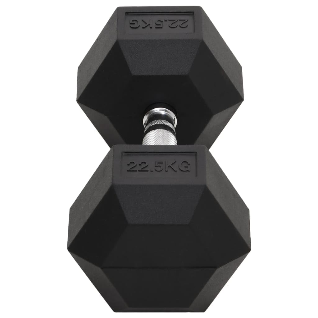 vidaXL Hantel, 22,5 kg, żeliwo