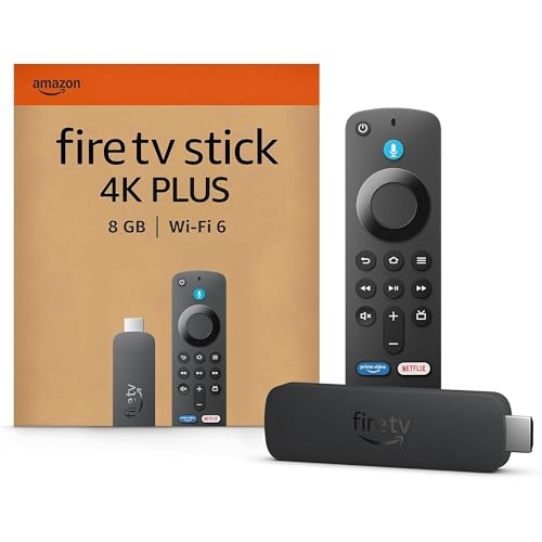 Fire TV Stick 4K Plus con adaptador Ethernet para maratones de series online 3
