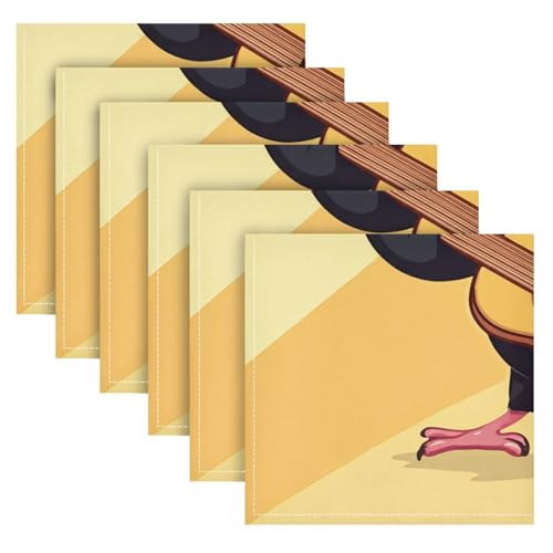 Servilletas de Tela Pack x6 20x20 Pulgadas Multicolor miniatura 2