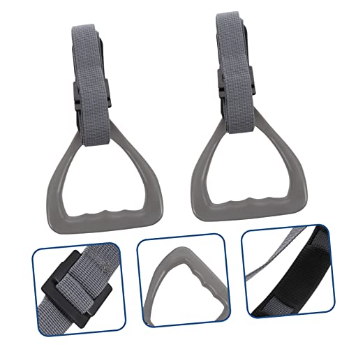 Anillas Gimnasia Fitness con Correas Ajustables Gris miniatura 5