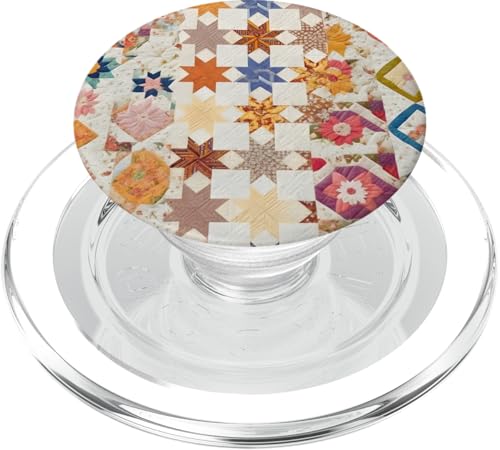 Blue Floral Aesthetic Coquette Soft Botanical Girly Vintage PopSockets PopGrip for MagSafe