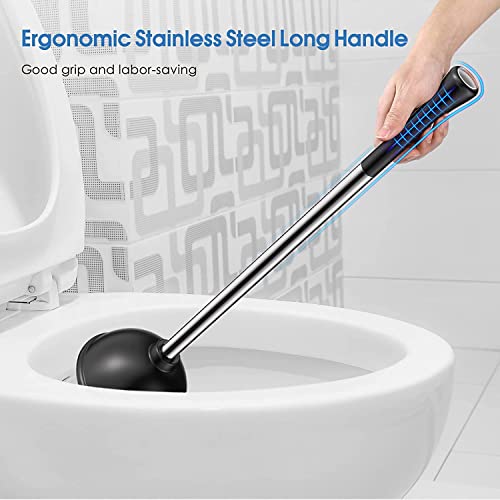 Toilet Plunger Bowl Brush Combo: Hideaway Elegant Toilet Scrubber Cleaner Plunger Caddy Set With Holder - Hidden Freestanding Discreet Accessories For Bathroom Apartment #TOP4