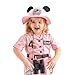 Personalized Handmade Safari Explorer Costume for Toddler - Zoo Keeper Costume for Kids - Halloween Safari Outfit - Girl Safari Guide Costume - Boy Jungle Scout Costume (Pink, 9-12 Months)