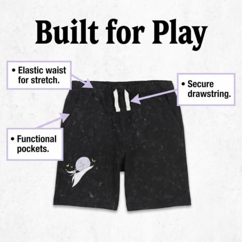 Image of Disney Nightmare Before Christmas T-Shirt and Shorts Outfit Set Infant to Big Kid Sizes (18 Months - 14-16)