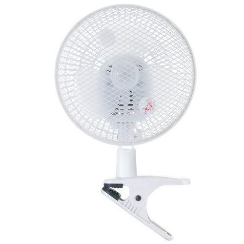 山善 18cmクリップ扇風機 ホワイト YCS-C184(W)