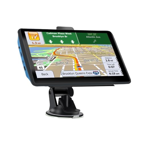 Navegación GPS de 7 Pulgadas for Coche camión Accesorios de navegación por satélite Herramientas navegador 2024 actualización Gratuita Mapa 8GB música FM