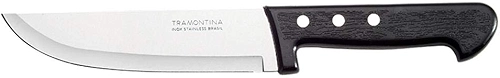 Faca Para Carne/Cozinha 8", Tramontina, Universal 22921108, Preto