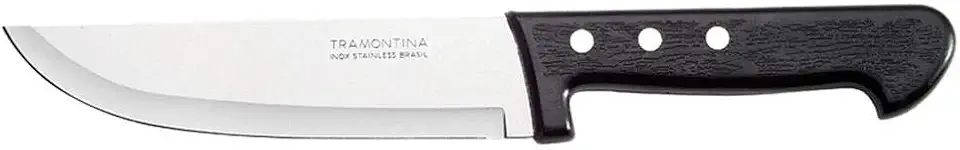 Tramontina 22921106 Faca para Carne/Cozinha 5", Preto