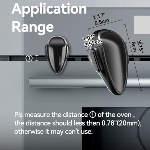 image for Mom's Choice Gold Awards Winner - EUDEMON 1 Pack Childproof Oven Door 