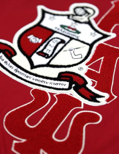 Big Boy Kappa Alpha/Α Psi Divine 9 S2 Mens Sweatshirt [Crimson Red] - ID#41350-54-208-0-02