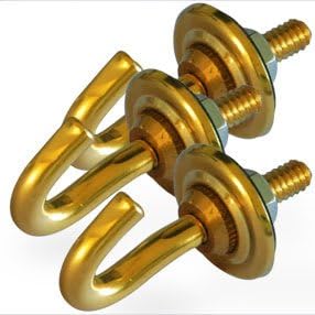Lamps and Lights Ceiling Bowl Hooks - Brass - Image 4