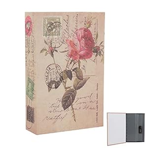 Foreverup Buchsafe Rosentagebuch Stil 24x15,5x5