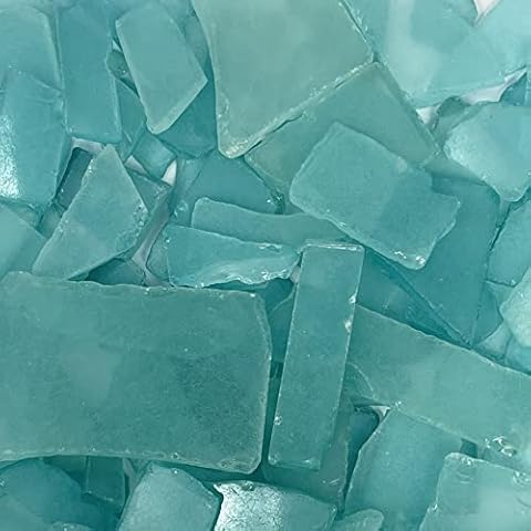 Tumbler Home Aqua Blue 12oz Frosted Sea Glass for Crafts Cover