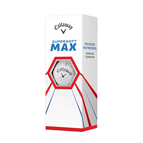Callaway Supersoft Max Golf Balls - 12 Ball Pack