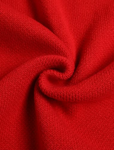 Image of ZAFUL Flower Crochet Turtleneck Sweater for Women Pullover Puff Long Sleeve Boho Knit Sweaters Trendy Knitwear Tops