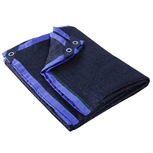 Preisvergleich Produktbild Brook Road Reflektierendes Aluminet Shade-Tuch95% schwarzes Shade-Tuch, UV-beständiger verklebter Rand mit Ösen Shade-Gewebe Greenhouse-Shade-Net-Shade-Plane mit 6x12ft / 2x4m