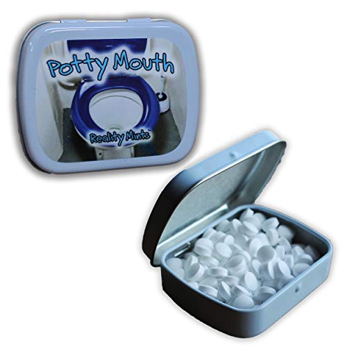 Potty Mouth Mints - Funny Candy For Adults And Teens - Peppermint, Sugar-Free #TOP5