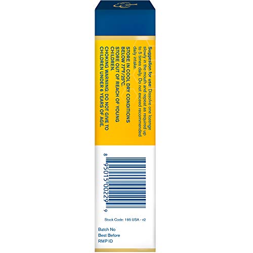 Manuka Health, MGO 400+ Manuka Honey Lozenges with Lemon, 15 lozenges, 2.66 oz