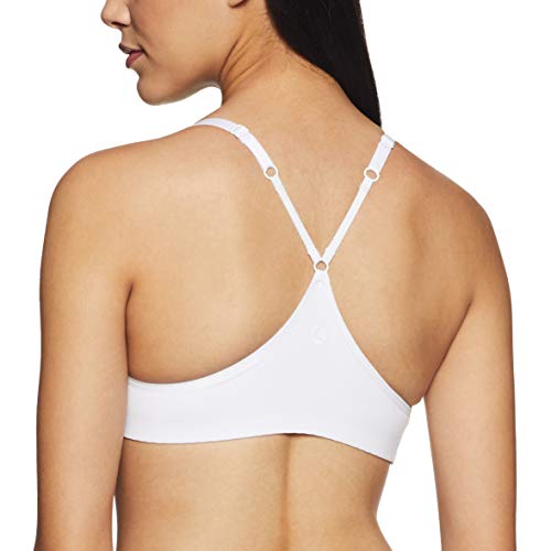 Image of Lovable Women's Half Cup Padded Non Wired Bra (Invisi ++ White 32B)