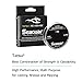Seaguar Tatsu 100% Fluorocarbon Fishing Line DSF, 15lbs, 200yds Break Strength/Length - 15TS200