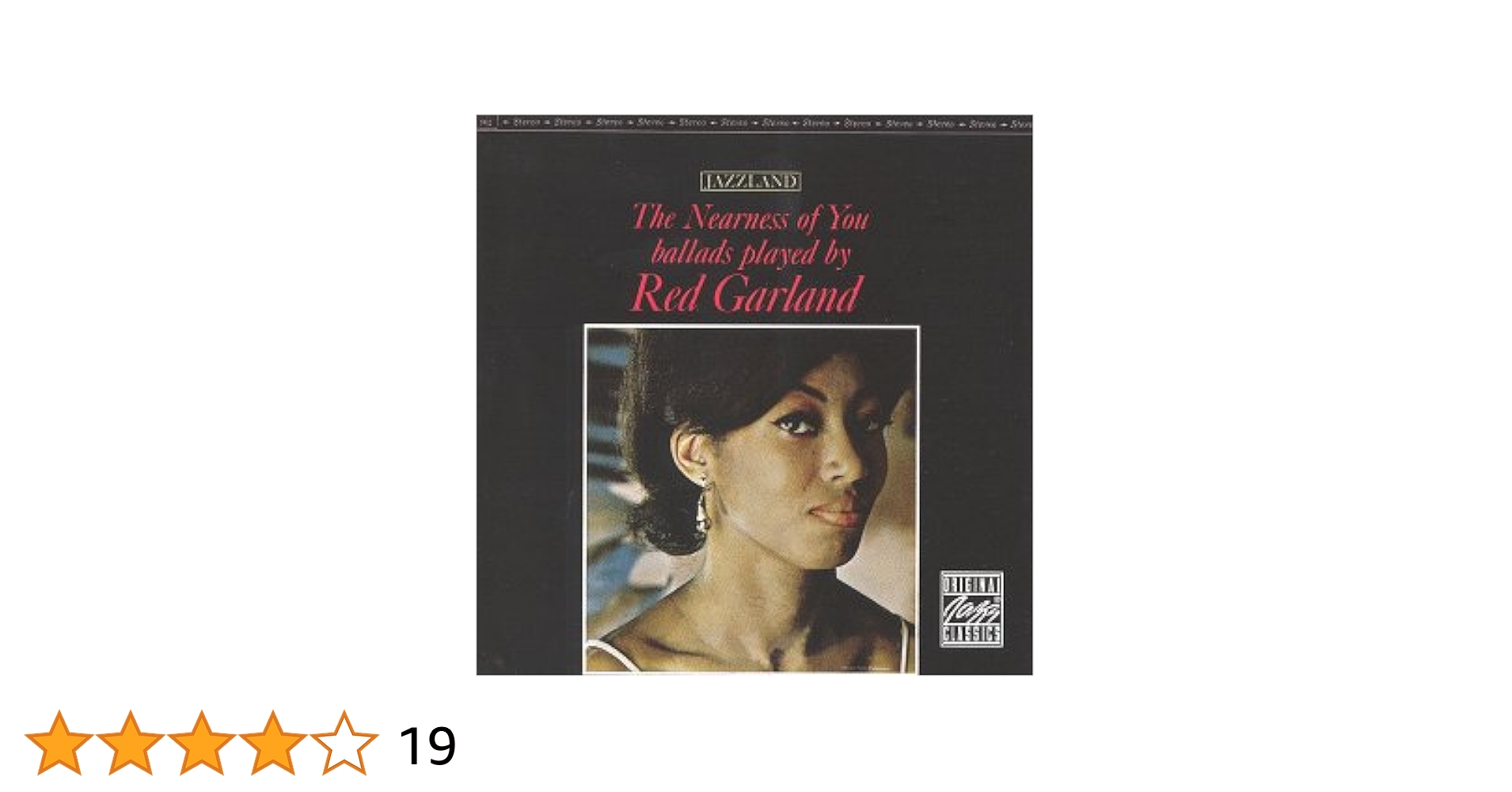 Red Garland/The Nearness of You Ballads 【公式通販】