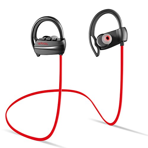 yobola Auriculares inalámbricos Bluetooth 4.1, con reducción de Ruido y micrófono [11 Horas de reproducción]